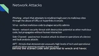 Cybersecurity Network Attacks (Cybersecurity Tutorial)