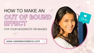 How to make an OUT OF BOUND effect in Canva