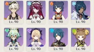 3.5 Spiral Abyss Floor 12 - 4 Star Characters & Weapons ｜ Genshin Impact