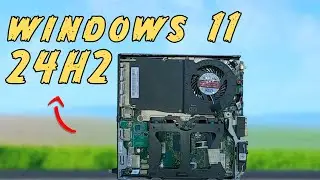 Windows 11 24H2 updates EASY on this Mini PC