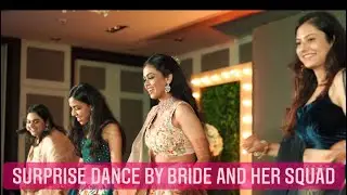 Bride and bridesmaids surprise dance|Oh my Darling |Sangeet Dance| Indian Wedding|Swing it With Anu