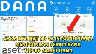 TUTORIAL MENDAPATKAN NOMER REKENING VIRTUAL ALL BANK DI DANA