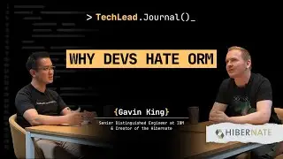 Hibernate Creator: Why Developers Hate ORM (And How We're Fixing It) - Gavin King