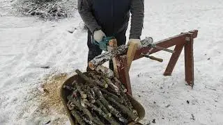 Китайская цепная пила на аккумуляторах 18v