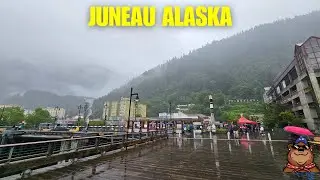 Juneau Alaska from the Carnival Spirit Cruise - Mendenhall Glacier, Nugget Falls and More - Day 6