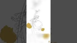 【Painting Process】Childhood in Memory