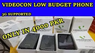 Videocon smartphone Z55 3g supported in only 4000 pkr | cheap mobile phone in Karachi | used mobile