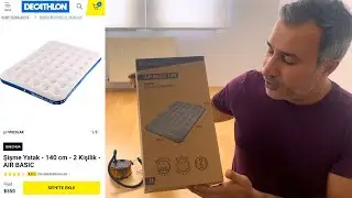 Decathlon Şişme Yatak İncelemesi!