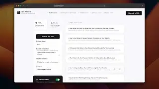 AI Blog posts, in bulk (SEO Printer: Demonstration)