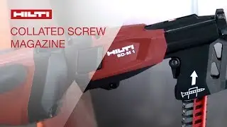 INTRODUCING the Hilti SD-M 1 collated drywall screw magazine