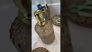 Badezimmerzubehör Set aus Glas