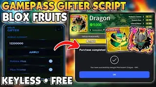 [BEST🐲] GamePass Gifter Script Blox Fruits Script! 🔥 | NO KEY • UNDETECTED • OVERPOWERED