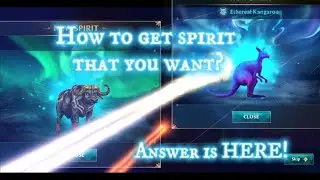 Wolf Tales 🐺 How to get your dream fantasy spirit! ✨ It works! Getting fantasy kangaroo spirit 🦘🐾