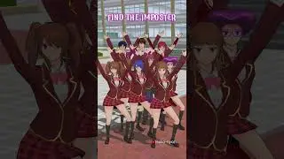 Find the Imposter 🧐 Part 3 #sakuraschoolsimulator #shorts #viralvideo #trending #video #trend #funny