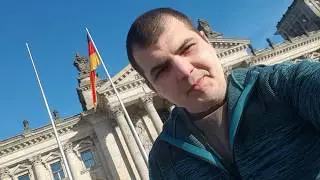 23 Февраля гуляем и говорим под Рейхстагом😉