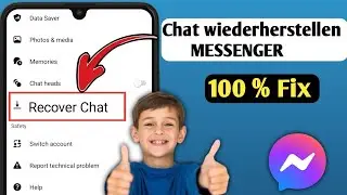 Gelöschte Nachrichten im Messenger wiederherstellen (2025) – Tutorial
