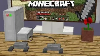 How to Make GAME CONSOLE [Minecraft Tutorial]