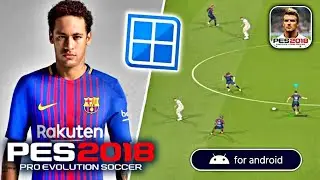 PES 2018 Winlator 10 Beta 2 ( No-Root ) New Winlator 10 PES 18 Gameplay