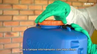 Como fazer a limpeza do Pulverizador Jacto PJB v2020
