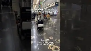 CEO Hector Negron Sees Game-Changing Autonomous Wheelchair in Action at Miami Airport ✈️