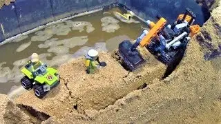 LEGO DAM BREACH - HARD FLOOD DISASTER!