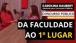 QUAL O CAMINHO PARA O 1° LUGAR? Concurso Público - Carolina Gaubert e Maria Carolina Bastiani