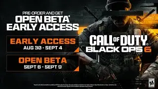 BLACKOPS 6 EARLY ACCESS BETA Multiplayer Gameplay!!!!