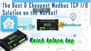🛠️ Control Waveshare Modbus TCP Relay & Inputs in Home Assistant⚡ Easy Setup 🔹Cheap solution 💲