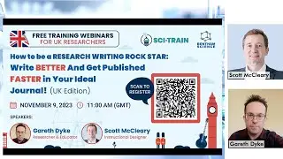 Bentham Science Webinar on How to be a Research Writing Rockstar!