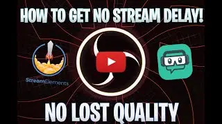 How to get *NO DELAY* when streaming on YouTube with OBS *WORKING 2020*
