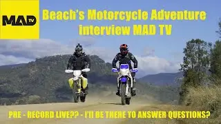 Beach's Motorcycle Adventure interview MAD TV