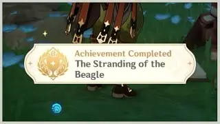 Stranding of the Beagle - Watatsumi Island Hidden Achievement Genshin Impact