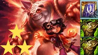6 INVOKER 3 STAR ANNIE | TFT Inkborn Fables | Teamfight Tactics Set 11