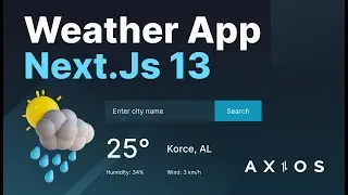 ASMR Programming - Build A NEXT JS Weather App - OpenWeatherMap API - Tutorial
