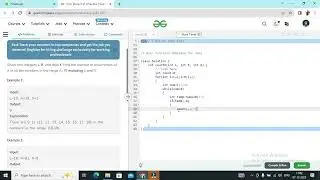 How Many X's ? GFG Placement Coding Questions Answer Hindi