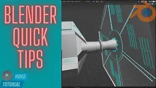 Hard surface modeling trick in Blender 