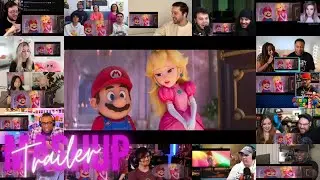 The Super Mario Bros. Movie - Trailer 2 Reaction Mashup 😍👸 - Chris Pratt, Jake Black (2023)