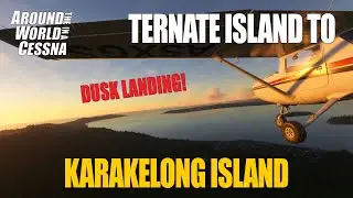 Gamalama Volcano to Karakelong Island, Indonesia [FULL FLIGHT] | MSFS