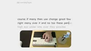 One hand (Left) 65 wpm