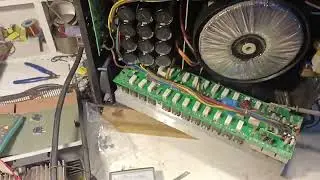 mencari kerusakan Steper CA30,, Class H amplifier