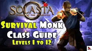 SURVIVAL MONK | BEST STARTER BUILD GUIDE | CATACLYSM DIFFICULTY | Solasta