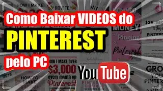 Como Baixar VIDEOS do pinterest pelo PC - 𝐓𝐔𝐃𝐎 𝐒𝐎𝐁𝐑𝐄 𝐏𝐑𝐈𝐍𝐓𝐄𝐑𝐄𝐒𝐓 - #pinterest