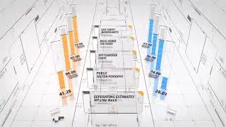 Infographics Industrial 3D HUD