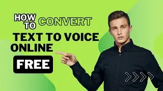 how to convert text to voice online free - The Best Way