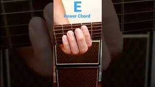 How to play E power chord? #beginners #guitarlesson #shorts