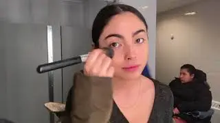 grwm: while i do my makeup IN SCHOOL (lol this was so awkward)