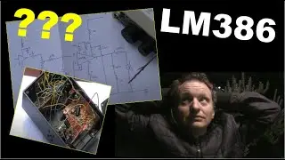 Debugging an LM386 audio amplifier circuit