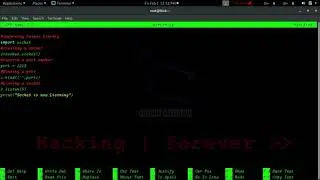 Creating Server using Python