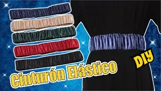 CINTURÓN elástico DIY Fácil rápido y bonito