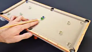 Mini Pool Table Trickshots - Episode I